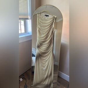 Zara Médium  Ruched Dress Sz M